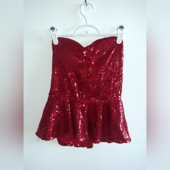 Seductions sequin bustier, M - Picture 8 of 16